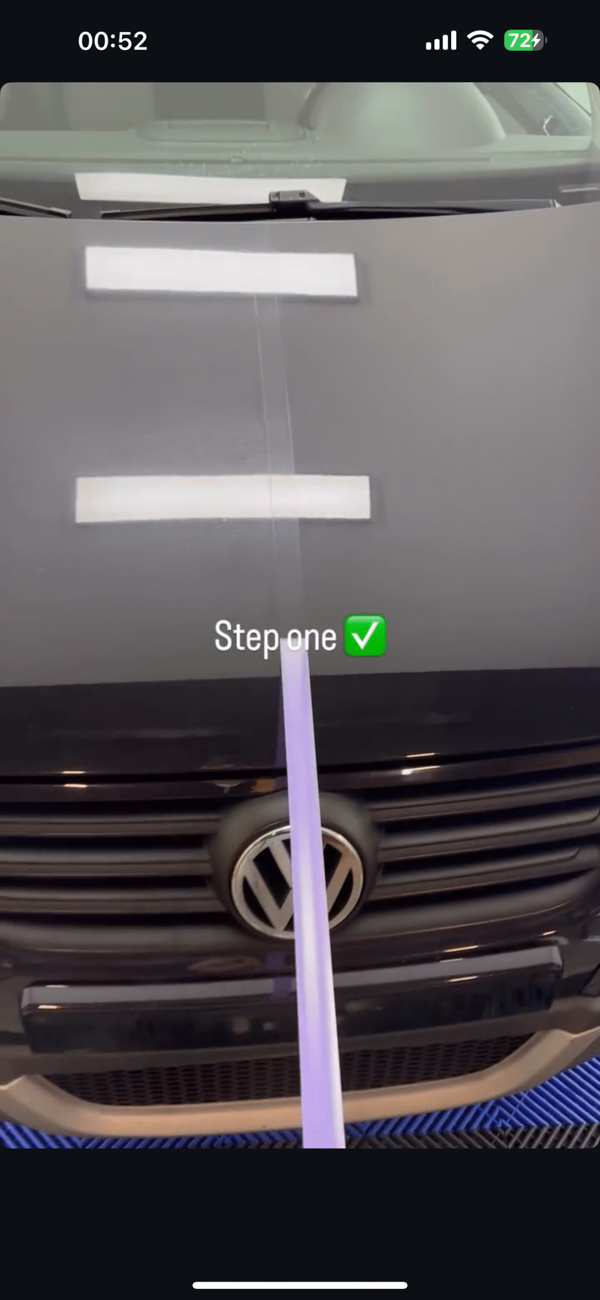 Diepere correctie van swirls en krassen